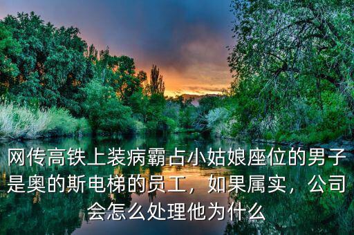 網(wǎng)傳高鐵上裝病霸占小姑娘座位的男子是奧的斯電梯的員工，如果屬實(shí)，公司會(huì)怎么處理他為什么