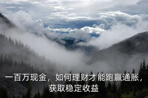 一百萬現(xiàn)金，如何理財(cái)才能跑贏通脹，獲取穩(wěn)定收益