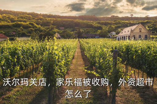 沃爾瑪關(guān)店，家樂福被收購，外資超市怎么了
