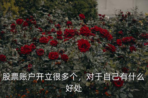 股票賬戶開立很多個，對于自己有什么好處
