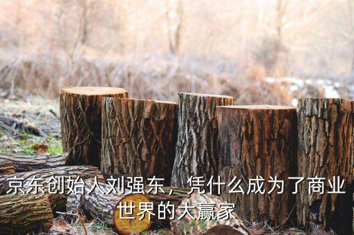 京東創(chuàng)始人劉強東，憑什么成為了商業(yè)世界的大贏家