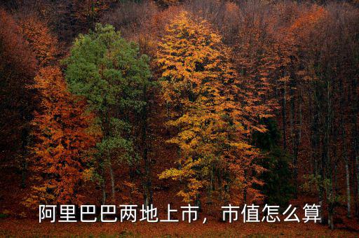 阿里巴巴兩地上市，市值怎么算