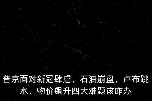 普京面對(duì)新冠肆虐，石油崩盤(pán)，盧布跳水，物價(jià)飆升四大難題該咋辦