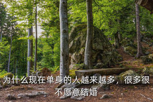 為什么現(xiàn)在單身的人越來越多，很多很不愿意結(jié)婚