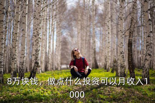 8萬塊錢，做點什么投資可以月收入1000