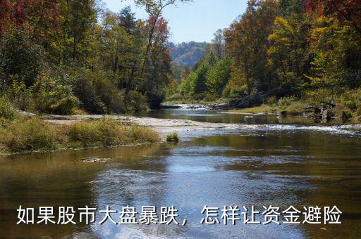如果股市大盤暴跌，怎樣讓資金避險(xiǎn)