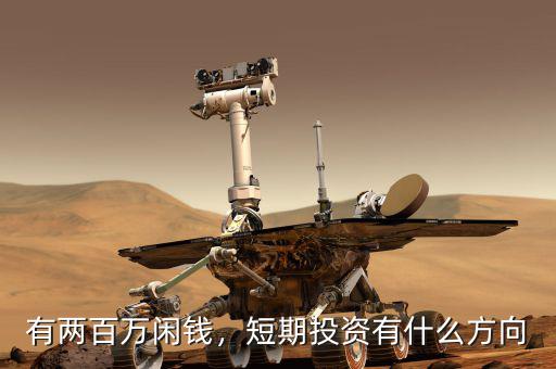 有兩百萬閑錢，短期投資有什么方向