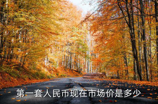 第一套人民幣現在市場價是多少