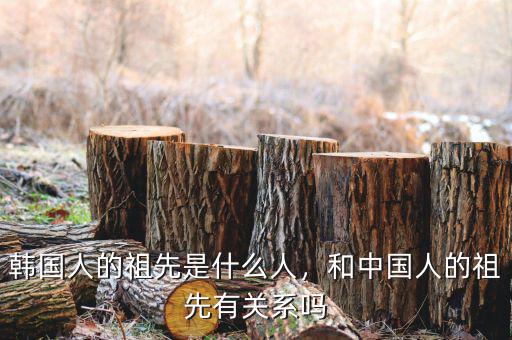 韓國(guó)人的祖先是什么人，和中國(guó)人的祖先有關(guān)系嗎