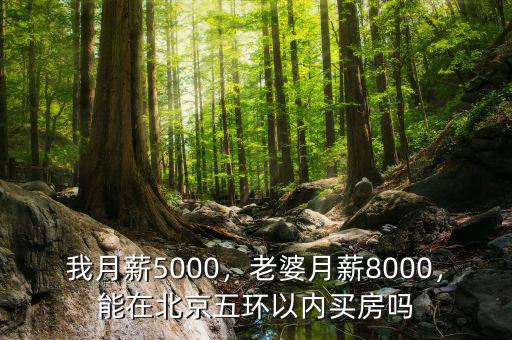 我月薪5000，老婆月薪8000，能在北京五環(huán)以內(nèi)買(mǎi)房嗎