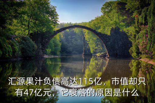 匯源果汁負債高達115億，市值卻只有47億元，它衰落的原因是什么