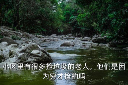 小區(qū)里有很多撿垃圾的老人，他們是因?yàn)楦F才撿的嗎