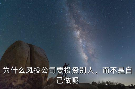 為什么風(fēng)投公司要投資別人，而不是自己做呢