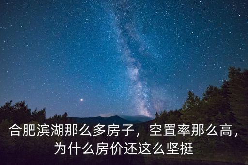 合肥濱湖那么多房子，空置率那么高，為什么房價還這么堅挺