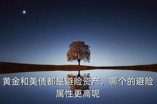 黃金和美債都是避險(xiǎn)資產(chǎn)，哪個(gè)的避險(xiǎn)屬性更高呢