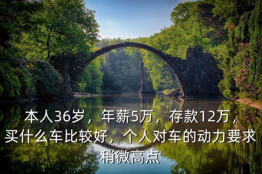 本人36歲，年薪5萬，存款12萬，買什么車比較好，個(gè)人對(duì)車的動(dòng)力要求稍微高點(diǎn)
