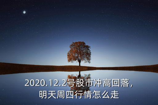 2020.12.2號(hào)股市沖高回落，明天周四行情怎么走