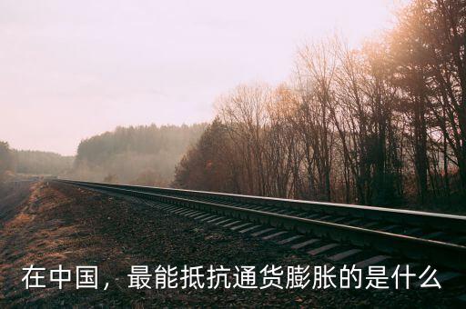 在中國，最能抵抗通貨膨脹的是什么