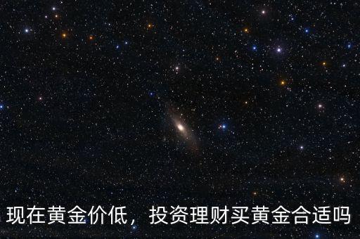 現(xiàn)在黃金價(jià)低，投資理財(cái)買黃金合適嗎