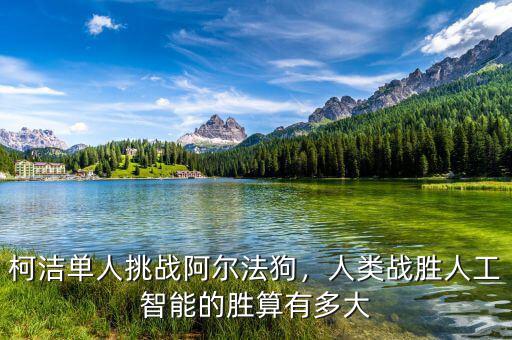 柯潔單人挑戰(zhàn)阿爾法狗，人類戰(zhàn)勝人工智能的勝算有多大