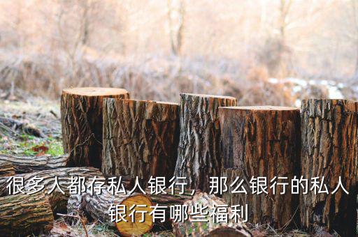 很多人都存私人銀行，那么銀行的私人銀行有哪些福利