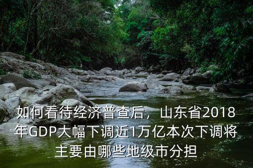 如何看待經(jīng)濟普查后，山東省2018年GDP大幅下調(diào)近1萬億本次下調(diào)將主要由哪些地級市分擔