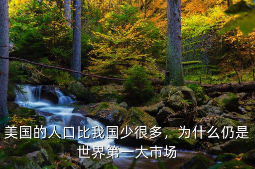 美國(guó)的人口比我國(guó)少很多，為什么仍是世界第一大市場(chǎng)