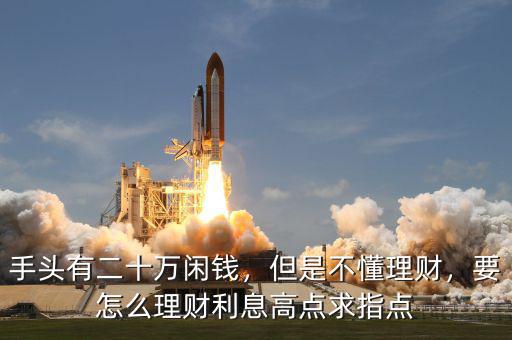 手頭有二十萬閑錢，但是不懂理財(cái)，要怎么理財(cái)利息高點(diǎn)求指點(diǎn)