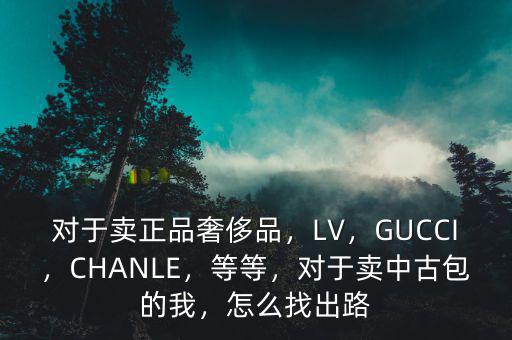 賣(mài)奢侈品怎么推銷(xiāo),對(duì)于賣(mài)正品奢侈品
