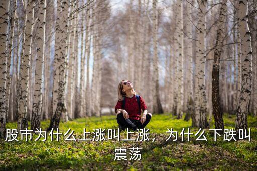 股市為什么上漲叫上漲，為什么下跌叫震蕩
