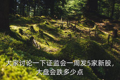 大家討論一下證監(jiān)會(huì)一周發(fā)5家新股，大盤會(huì)跌多少點(diǎn)