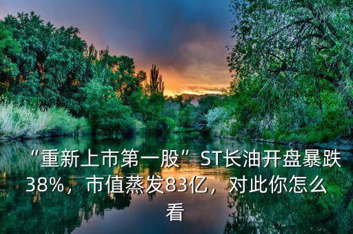 “重新上市第一股”ST長(zhǎng)油開盤暴跌38%，市值蒸發(fā)83億，對(duì)此你怎么看