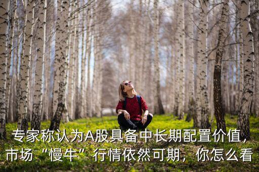 專家稱認(rèn)為A股具備中長(zhǎng)期配置價(jià)值，市場(chǎng)“慢?！毙星橐廊豢善?，你怎么看
