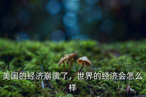 美國的經(jīng)濟崩潰了，世界的經(jīng)濟會怎么樣