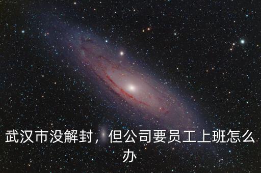 武漢市沒解封，但公司要員工上班怎么辦