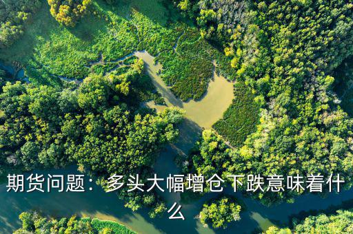 空頭增倉(cāng)是什么意思,空頭減倉(cāng)。多頭增倉(cāng)
