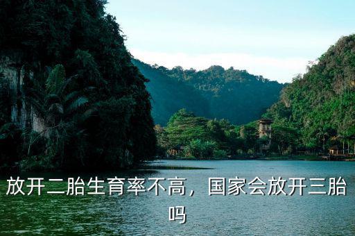 放開二胎生育率不高，國家會放開三胎嗎