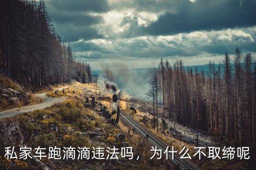 私家車跑滴滴違法嗎，為什么不取締呢