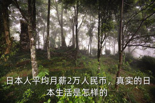 日本人平均月薪2萬人民幣，真實(shí)的日本生活是怎樣的