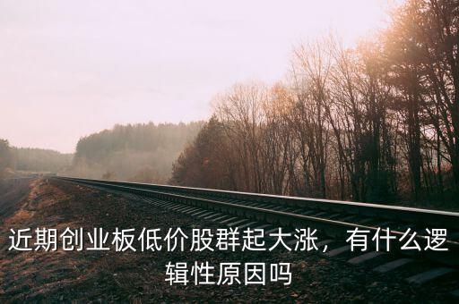 近期創(chuàng)業(yè)板低價股群起大漲，有什么邏輯性原因嗎