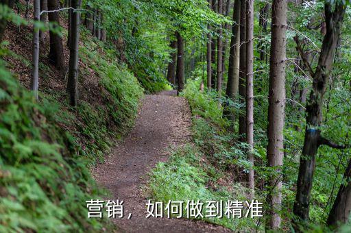 營銷，如何做到精準(zhǔn)