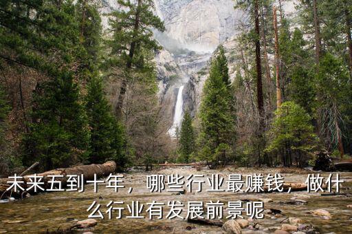 未來五到十年，哪些行業(yè)最賺錢，做什么行業(yè)有發(fā)展前景呢