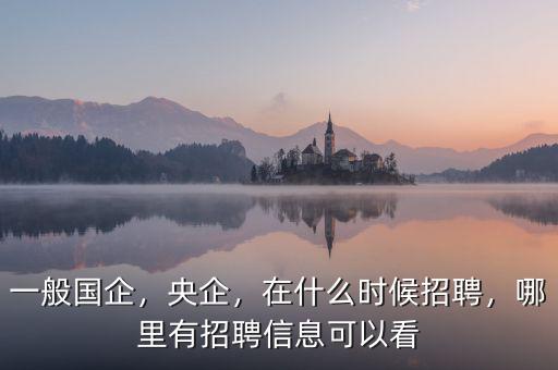 一般國(guó)企，央企，在什么時(shí)候招聘，哪里有招聘信息可以看