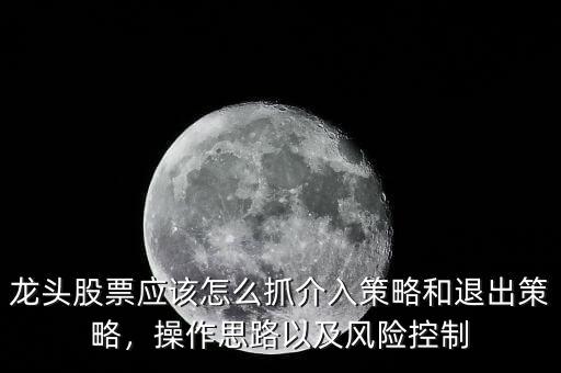 龍頭股票應(yīng)該怎么抓介入策略和退出策略，操作思路以及風(fēng)險(xiǎn)控制
