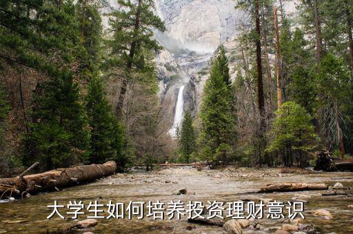 大學生如何培養(yǎng)投資理財意識