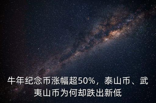 牛年紀(jì)念幣漲幅超50%，泰山幣、武夷山幣為何卻跌出新低