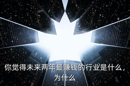 你覺(jué)得未來(lái)兩年最賺錢(qián)的行業(yè)是什么，為什么