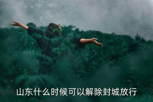 山東墨龍什么時候解禁,山東濟寧大概什么時間能解封