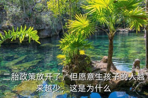 二胎政策放開了，但愿意生孩子的人越來(lái)越少，這是為什么