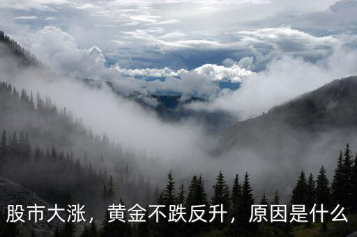 股市大漲，黃金不跌反升，原因是什么